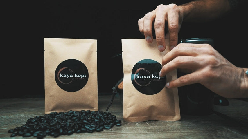 Premium Kaya Kopi From Indonesia Wild Palm Civets Process Arabica Whole Coffee Beans